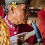 Портрет на музикант - остров Бали, Индонезия