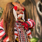 Изпълнител на традиционен танц - остров Бали