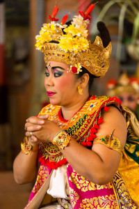 Портрет на индонезийка - остров Бали