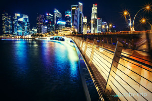 Singapore night -Marina Bay Sands
