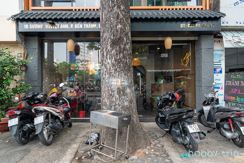 Local restaurant in Ho Chi Minh