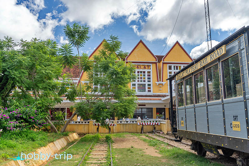 Da Lat Railway Station - the building