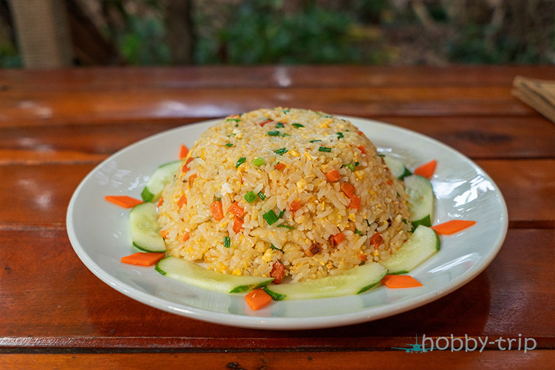 fried rice with vegetables